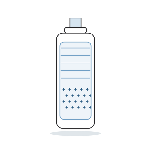 SANA PPC Replacement Filter — stage one cartridge, layered sediment over activated carbon